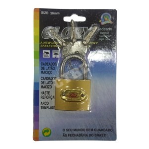 CADEADO 38MM CHAVE TETRA