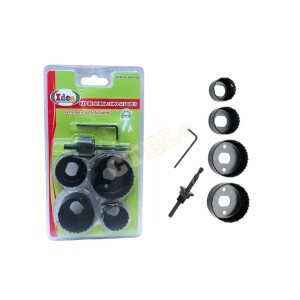 CONJUNTO C/ 4 SERRA COPO DE AÇO P/ MADEIRA (1 ENCAIXE E 1 CHAVE ALLEN)