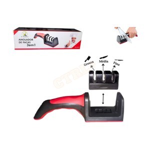 AFIADOR DE FACA 3 OPÇÕES