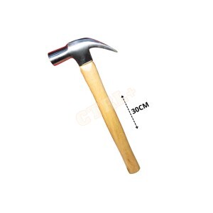 MARTELO DE METAL C/ CABO DE MADEIRA 23MM