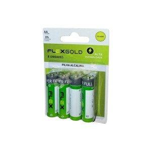 PILHA AA (2A) ALCALINA C/ 08 UN.