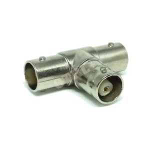 EMENDA BNC (TIPO T) 1 BNC FÊMEA / 2 BNC FÊMEA