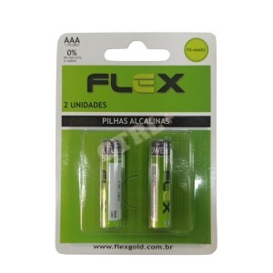 PILHA AAA (3A) ALCALINA C/ 02 UN.