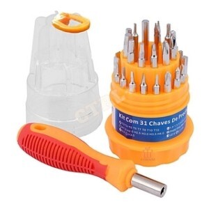 CONJUNTO DE CHAVES INTERCAMBIÁVEIS (31 PONTAS)