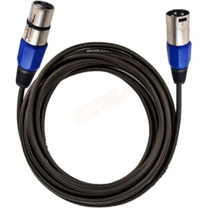 CABO BALANCEADO CANON (XLR MACHO / FÊMEA) 5M